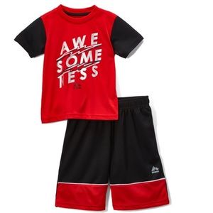 Infant Boys IZOD $40 3pc Long Sleeve One Piece w// Pants Set Sz 0//3M 6//9M